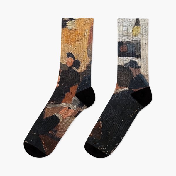 Item preview, Bar | Post-impressionist painting style designed and sold by ComicsFactory.