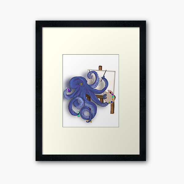 Item preview, Octopus artist  designed and sold by ALGDoodles.