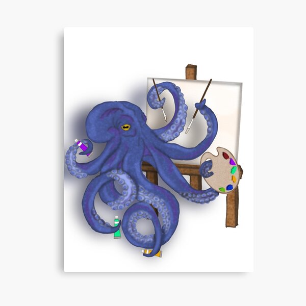 Item preview, Octopus artist  designed and sold by ALGDoodles.