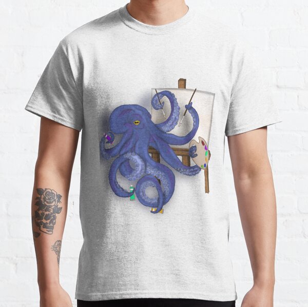 Item preview, Octopus artist  designed and sold by ALGDoodles.