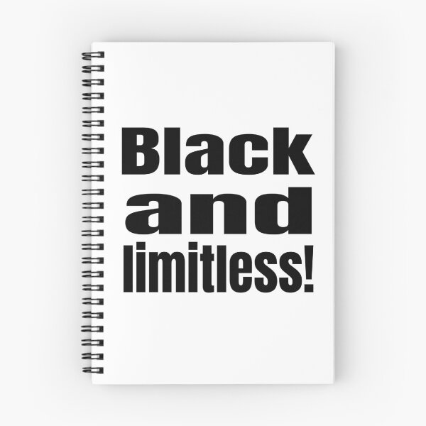 Item preview, Black and Limitless – Unbounded Black Empowerment designed and sold by Creative Spark.