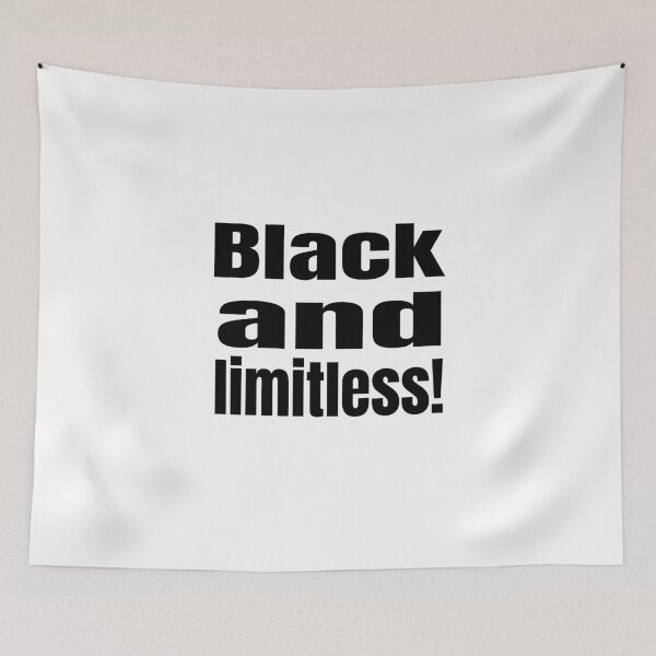 Item preview, Black and Limitless – Unbounded Black Empowerment designed and sold by Creative Spark.