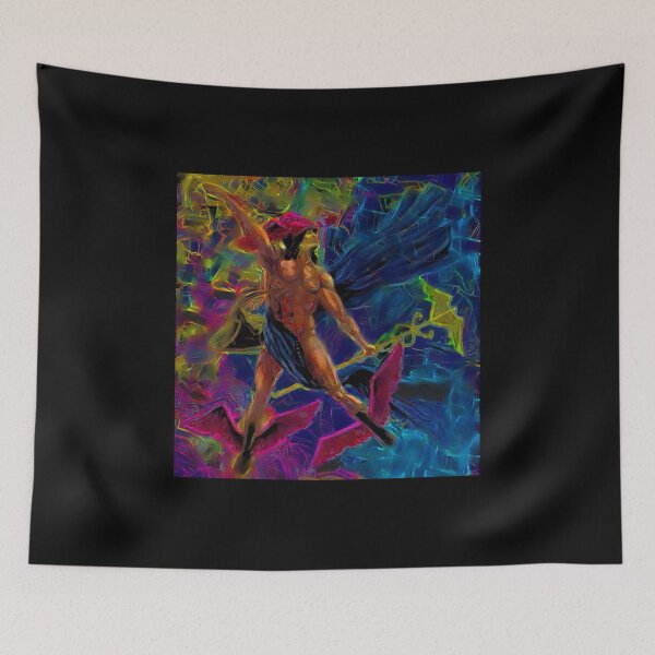 Item preview,  Hermes, Mercury : The Flight Over Neon Sky Hermes , Mercurio e o Ceu de Neon designed and sold by Helios Be. Lavsh.