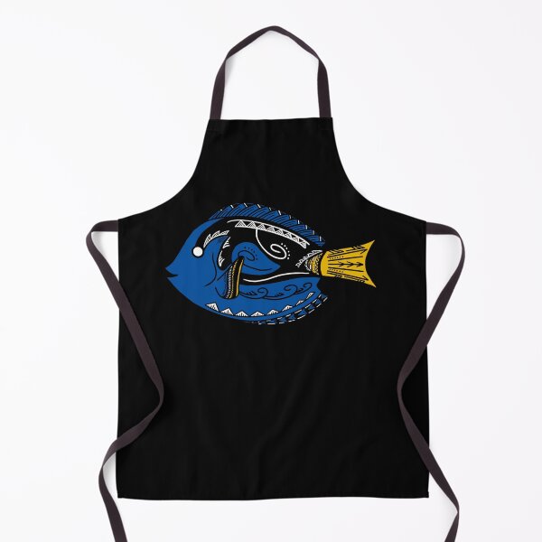 Item preview, Colored Tribal Blue Tang Fish designed and sold by Steeb757.