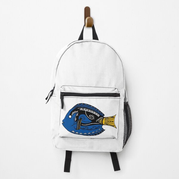 Item preview, Colored Tribal Blue Tang Fish designed and sold by Steeb757.