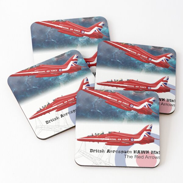 Item preview, RED ARROWS BRITISH AEROSPACE HAWK MK1 designed and sold by STEPHEN TURNER.