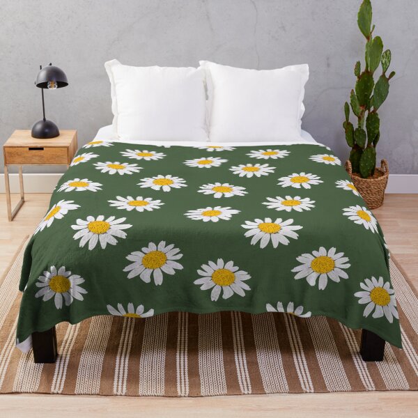 Item preview, daisies on green designed and sold by quinnhopp.