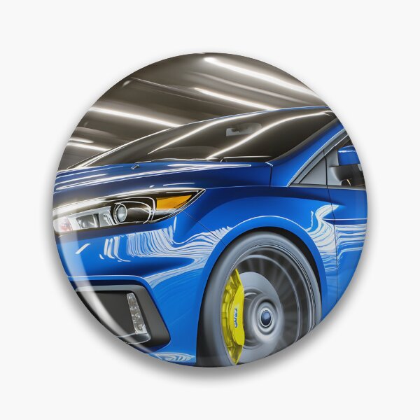 Item preview, Blue Ford Focus RS Poster – The Ultimate Hot Hatch Artwork designed and sold by AutoPopStudio.