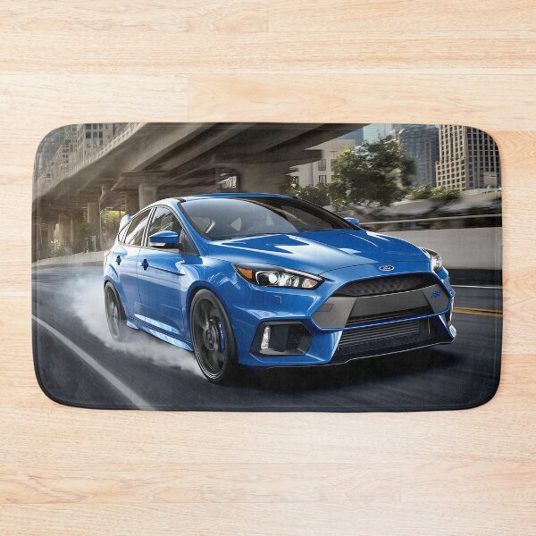 Item preview, Blue Ford Focus RS Poster – The Ultimate Hot Hatch Artwork II designed and sold by AutoPopStudio.