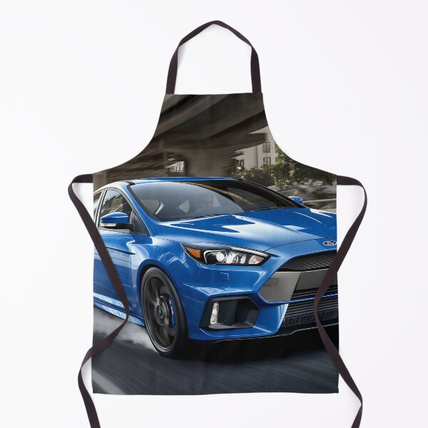 Item preview, Blue Ford Focus RS Poster – The Ultimate Hot Hatch Artwork II designed and sold by AutoPopStudio.