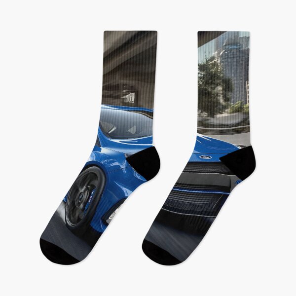 Item preview, Blue Ford Focus RS Poster – The Ultimate Hot Hatch Artwork II designed and sold by AutoPopStudio.