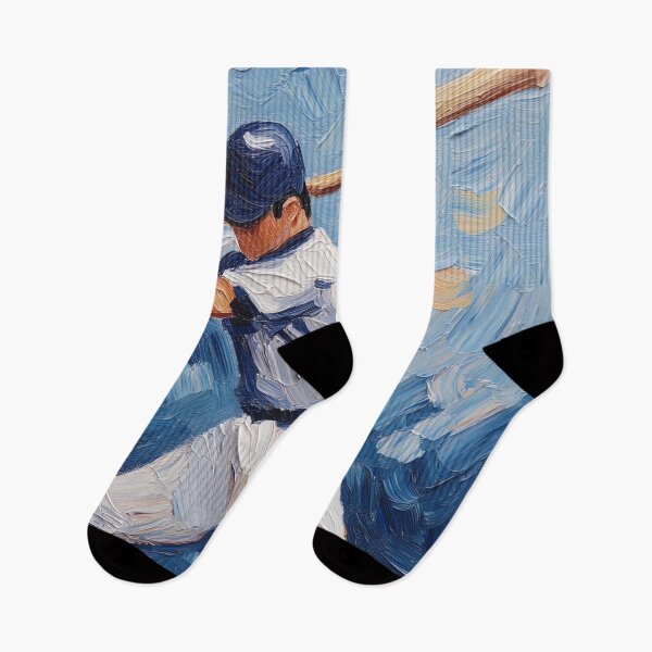 Item preview, Baseball player | Post-impressionist painting style designed and sold by ComicsFactory.