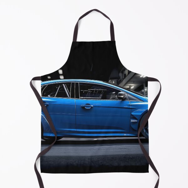 Item preview, Blue Ford Focus RS Poster – The Ultimate Hot Hatch Artwork IV designed and sold by AutoPopStudio.