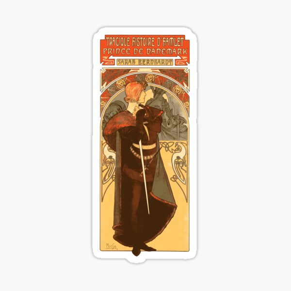 Item preview, Alphonse Mucha - Hamlet, 1899 designed and sold by elektronen.