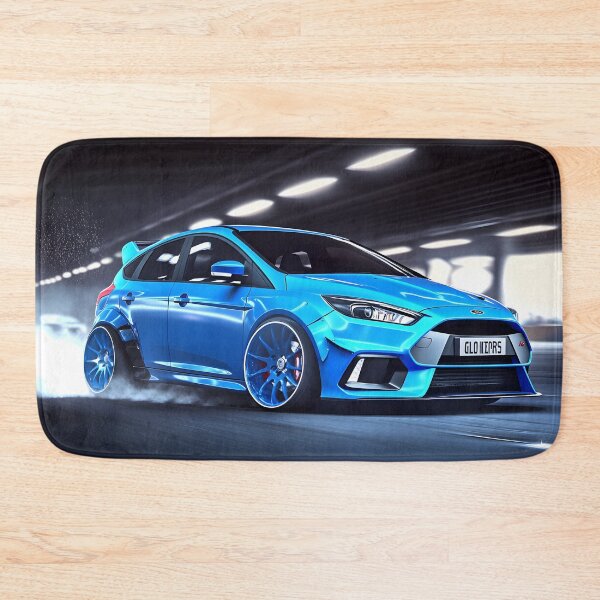 Item preview, Blue Ford Focus RS Poster – The Ultimate Hot Hatch Artwork V designed and sold by AutoPopStudio.