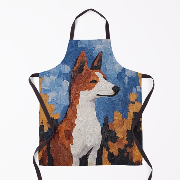 Item preview, Basenji | Post-impressionist painting style designed and sold by ComicsFactory.