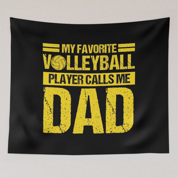 Item preview, Gift for Dad - My Favorite Volleyball Player Calls Me Dad designed and sold by Spaceslafr.