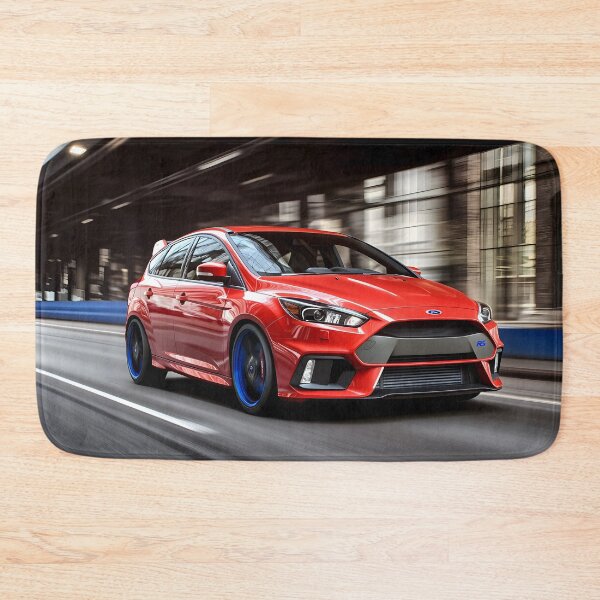 Item preview, Red Ford Focus RS Poster – Bold Performance in Stunning Detail designed and sold by AutoPopStudio.