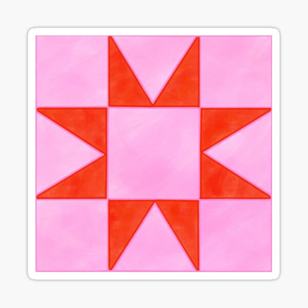 Item preview, Quilt Square - Pink designed and sold by TomatoPatch.