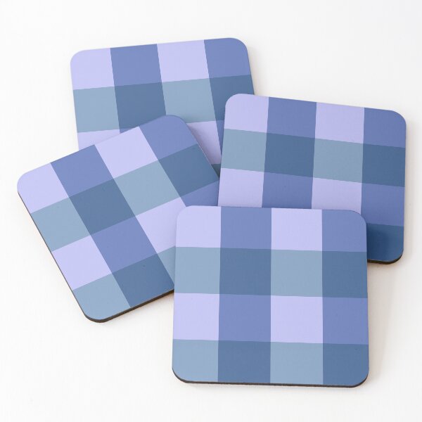 Item preview, Blue And Violet Gingham designed and sold by TashaNatasha.