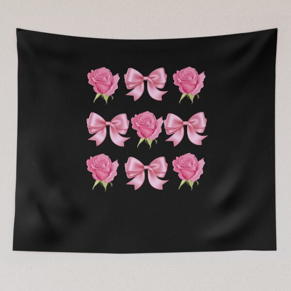 Item preview, Bows And Pink Roses designed and sold by RedSparkle.