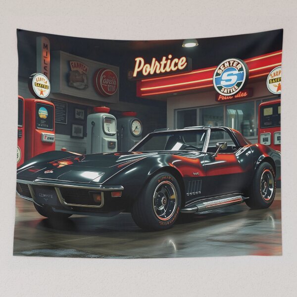 Item preview, 1970 Chevy Corvette Roadster Black designed and sold by Random Designs.