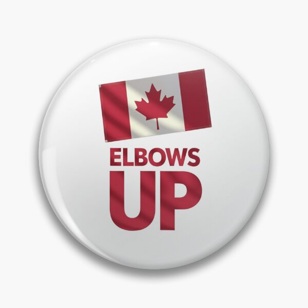 Item preview, Elbows Up: Vibrant Canadian Pride Design With A Powerful Message designed and sold by elynne9.