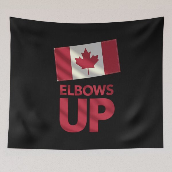 Item preview, Elbows Up: Vibrant Canadian Pride Design With A Powerful Message designed and sold by elynne9.