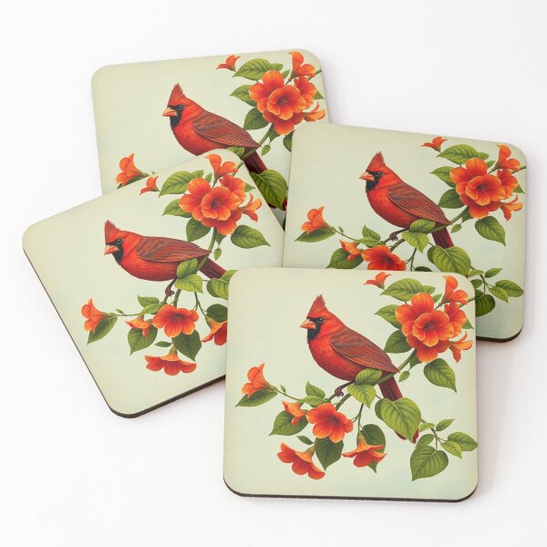 Item preview, “Cardinal’s Perch” designed and sold by PresciousPrintz.