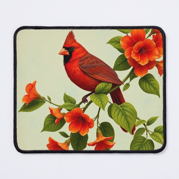 Item preview, “Cardinal’s Perch” designed and sold by PresciousPrintz.