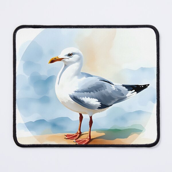 Item preview, Impressionist Seagull with Orange Beak designed and sold by Shirtastically.