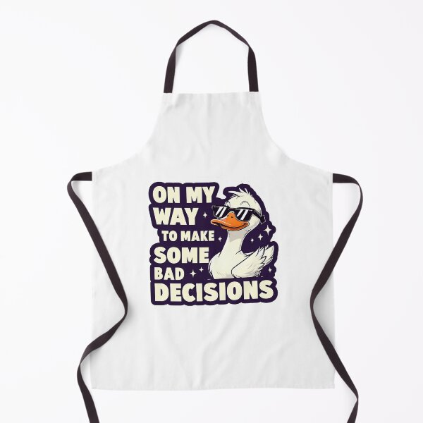 Item preview, Cool Duck – On My Way to Make Some Bad Decisions designed and sold by DARK_NOVA.