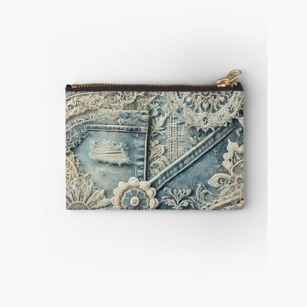 Item preview, Denim & Lace Fusion designed and sold by Wiredart.