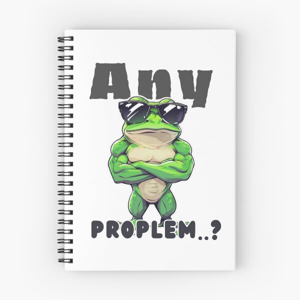 Item preview, Buff Frog – Any Problem..? designed and sold by DARK_NOVA.