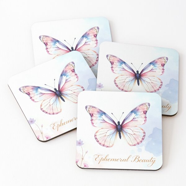 Item preview, Ethereal Butterfly in Pastel Hues designed and sold by Shirtastically.