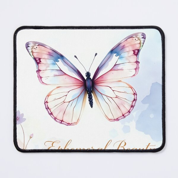 Item preview, Ethereal Butterfly in Pastel Hues designed and sold by Shirtastically.