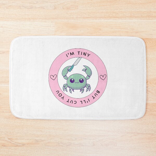 Item preview, I'm Tiny but I'll Cut You Crab designed and sold by AnAwkwardOtter.