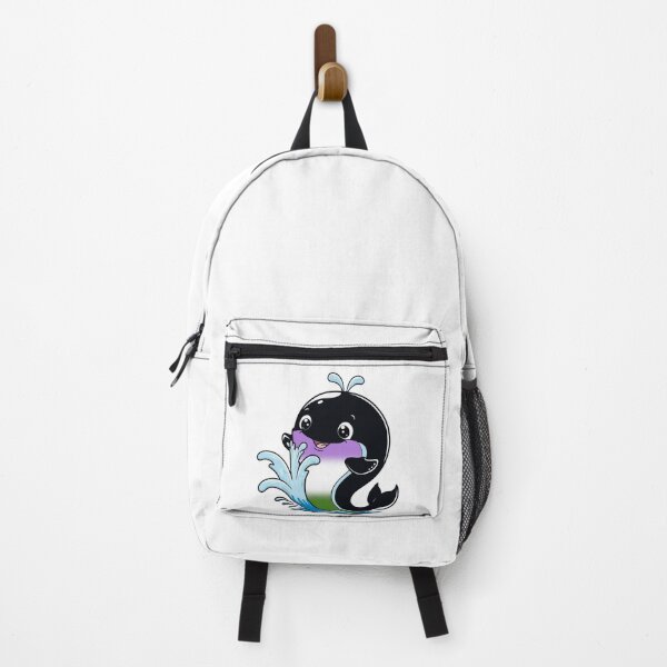 Item preview, Kawaii Genderqueer Whale - Genderqueer Pride Design designed and sold by Travelslightly.