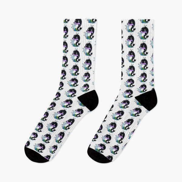 Item preview, Kawaii Genderqueer Whale - Genderqueer Pride Design designed and sold by Travelslightly.