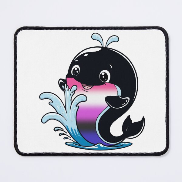 Item preview, Kawaii Genderfluid Whale - Genderfluid Pride Design designed and sold by Travelslightly.