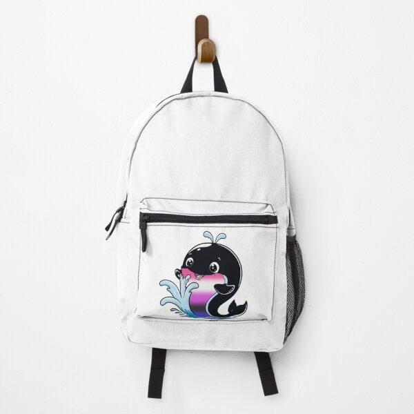 Item preview, Kawaii Genderfluid Whale - Genderfluid Pride Design designed and sold by Travelslightly.