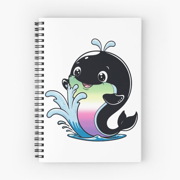 Item preview, Kawaii Genderfae Whale - Genderdoe Pride Design designed and sold by Travelslightly.