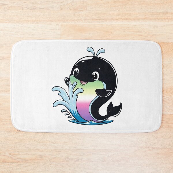 Item preview, Kawaii Genderfae Whale - Genderdoe Pride Design designed and sold by Travelslightly.