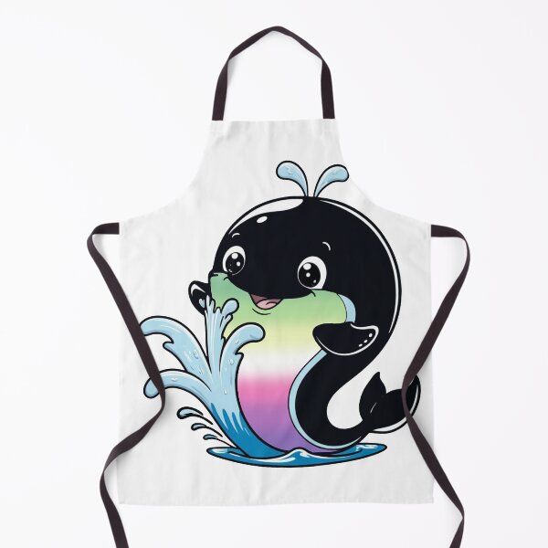 Item preview, Kawaii Genderfae Whale - Genderdoe Pride Design designed and sold by Travelslightly.
