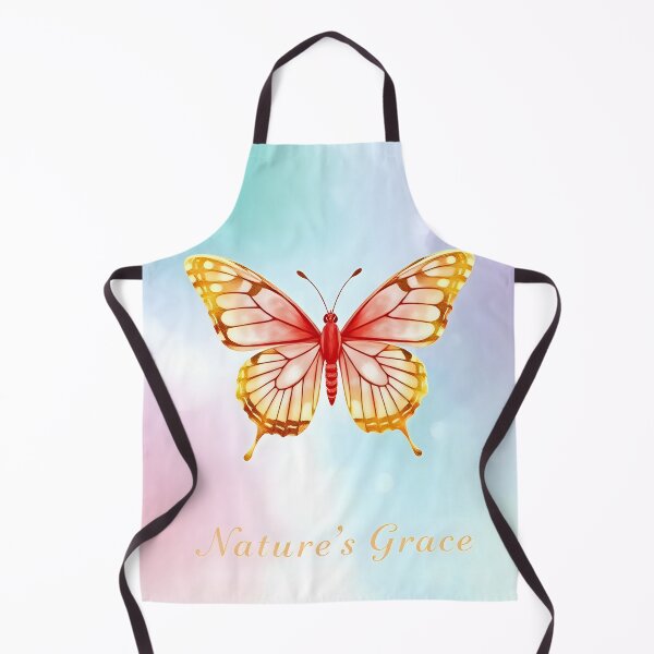 Item preview, Ethereal Butterfly - Graceful Gold Wings designed and sold by Shirtastically.