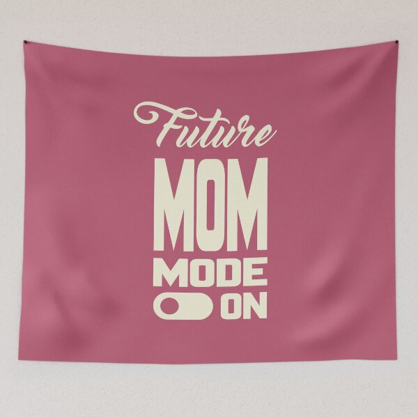 Item preview, Future MOM MODE ON, Unique designed and sold by villacreativa.