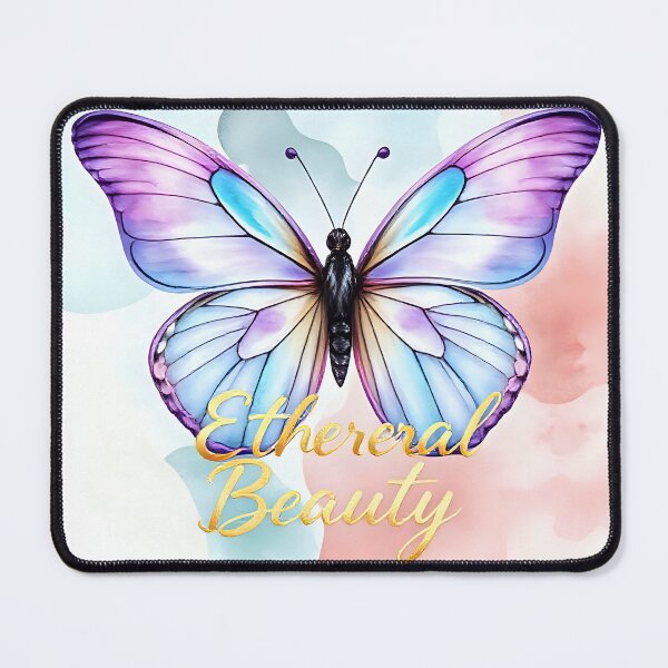 Item preview, Ethereal Butterfly Watercolor Motif designed and sold by Shirtastically.