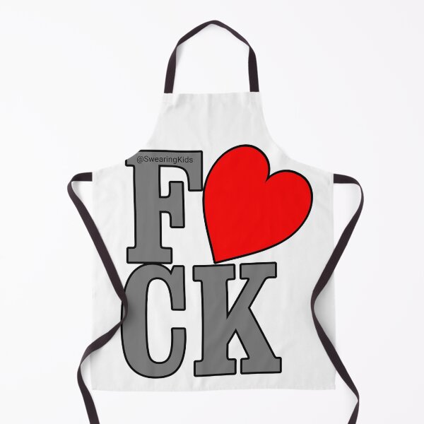 Item preview, FUCK heart designed and sold by SwearingKids.