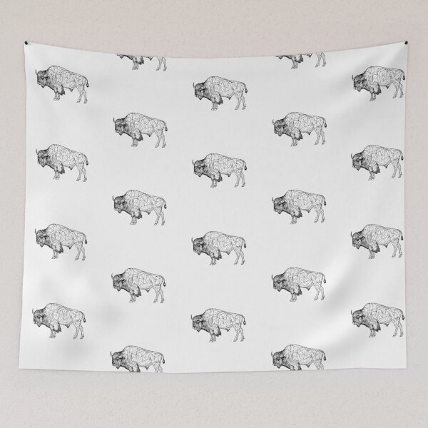 Item preview, Bison Majesty – Powerful Wildlife Art designed and sold by JollyCritters.