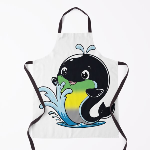 Item preview, Kawaii Lithromantic Whale - Lithromantic Pride Design designed and sold by Travelslightly.